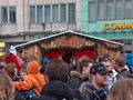 Großes Gedränge vor Santa's Werkstatt