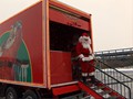 Da ist Santa Claus auch schon!