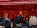 Santa Claus sucht den Anfang der Kindergruppe, ...