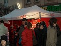 Andrang am Zelt des Coca-Cola Shops