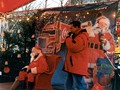 Santa Claus wartet auf die Kinder