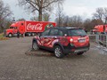Das neue Begleitfahrzeug für das Weihnachtstourteam