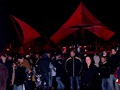 Die Besucher warten auf den Gaststar des Abends