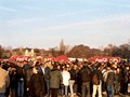 Viele tausend Menschen am Nachmittag