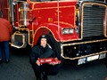Gemeinsames Andenken mit dem original Coca-Cola Truck 